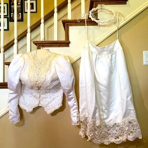 🤍🤍🦢🕊️Rare Vintage Wedding Dress 🤍🤍🦢🕊️
